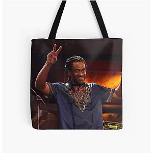 Will Calhoun - Living Colour - Photograph All Over Print Tote Bag