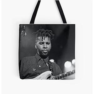 Vernon Reid - Living Colour - BW Photograph All Over Print Tote Bag