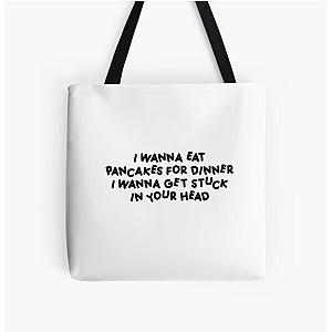 pancakes for dinner lizzy mcalpine lyrics  All Over Print Tote Bag