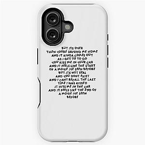 celings by lizzy mcalpine lyrics  iPhone Tough Case