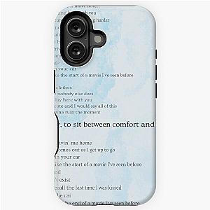 ceilings lyrics lizzy mcalpine  iPhone Tough Case