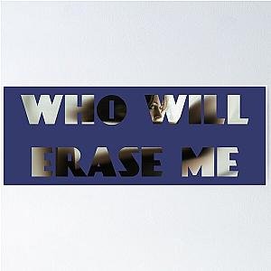 Erase Me Lizzy McAlpine Poster