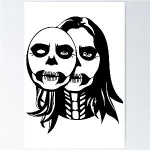 Lizzy Mcalpine Merch Skull Face Poster