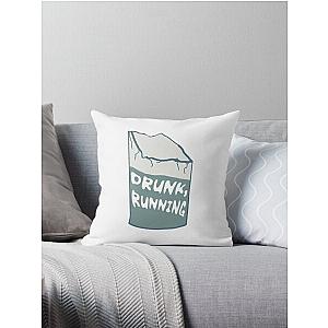 Drunk, Running Lizzy Mcalpine Throw Pillow