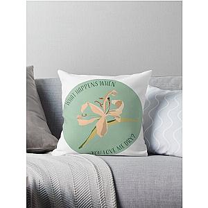 "Staying" Lizzy McAlpine Lyrics Throw Pillow