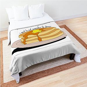 pancakes for dinner Lizzy McAlpine Comforter