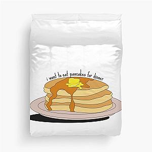 pancakes for dinner Lizzy McAlpine Duvet Cover