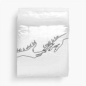 hate to be lame (subtle) - Lizzy mcalpine Duvet Cover