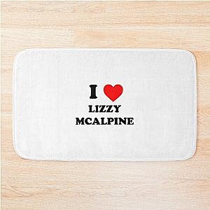 i love lizzy mcalpine Bath Mat