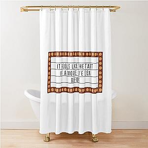 ceilings quote - Lizzy mcalpine (white version) Shower Curtain