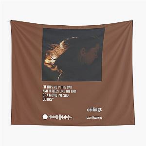 Lizzy McAlpine "ceilings" Song Poster Tapestry