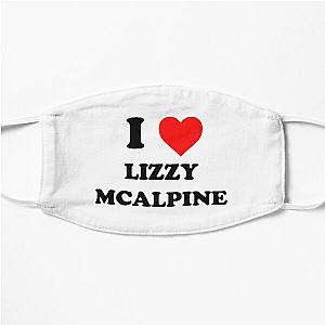 i love lizzy mcalpine Flat Mask