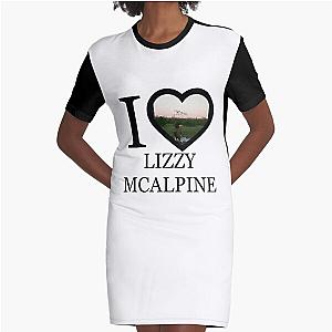 I Love Lizzy McAlpine Graphic T-Shirt Dress