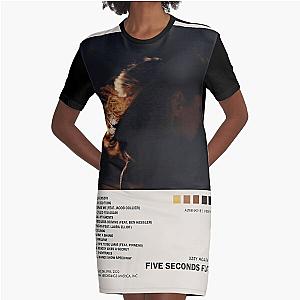 Five Seconds Flat Lizzy McAlpine Graphic T-Shirt Dress