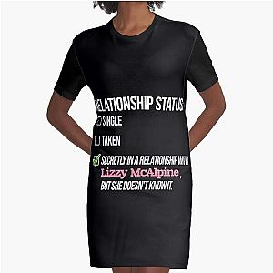 Lizzy McAlpine - Relationship Graphic T-Shirt Dress