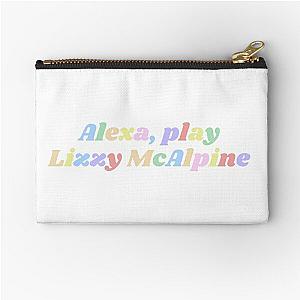 Alexa, play Lizzy McAlpine rainbow retro design Zipper Pouch