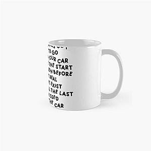 celings by lizzy mcalpine lyrics  Classic Mug