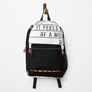 ceilings quote - Lizzy mcalpine (black version) Backpack