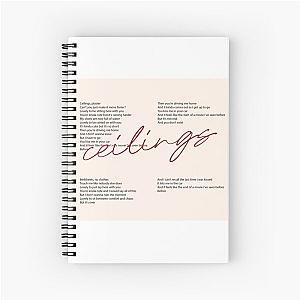 lizzy mcalpine - ceilings Spiral Notebook