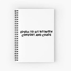 lizzy mcalpine ceilings lyrics sticker  Spiral Notebook