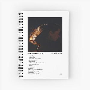 Lizzy McAlpine - Five Seconds Flat Poster Spiral Notebook