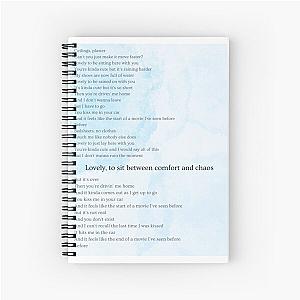 ceilings lyrics lizzy mcalpine  Spiral Notebook