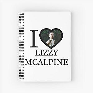 I Love Lizzy McAlpine Spiral Notebook