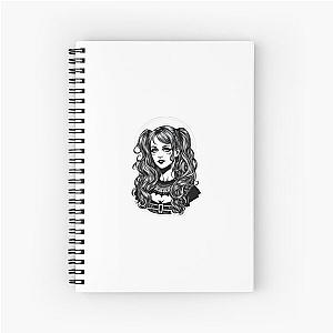 Lizzy McAlpine Stickers  Spiral Notebook