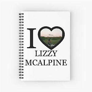 I Love Lizzy McAlpine Spiral Notebook