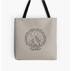 Lizzy McAlpine "To the Mountains" All Over Print Tote Bag