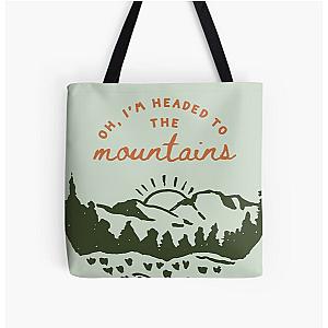 Lizzy McAlpine "To The Mountains" All Over Print Tote Bag