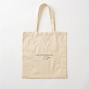 Lizzy McAlpine 'Ceilings' lyric Cotton Tote Bag