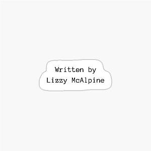 Lizzy McAlpine Sticker