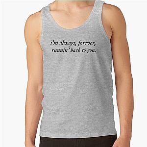 Spring into Summer Lyrics by Lizzy McAlpine I'm Always Forever Running Back to You Tank Top