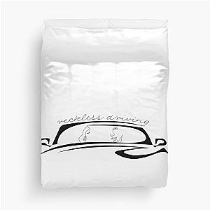 Reckless driving - Lizzy McAlpine (Cursive version) Duvet Cover