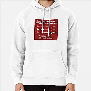 You forced me to wear lizzy mcalpine Pullover Hoodie