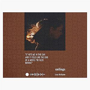 Lizzy McAlpine Ceilings Song Poster Jigsaw Puzzle