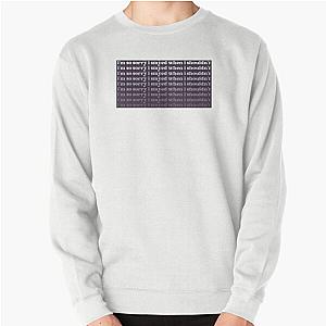 drunk running - Lizzy McAlpine Pullover Sweatshirt