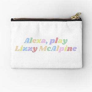 Alexa play Lizzy McAlpine rainbow design zipper pouch