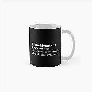 To the Mountains Lizzy McAlpine Aesthetic Classic Mug