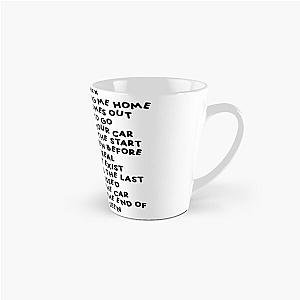 Ceilings by Lizzy McAlpine Lyrics Tall Mug