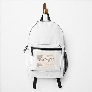 Lizzy Mcalpine - Ceilings Backpack