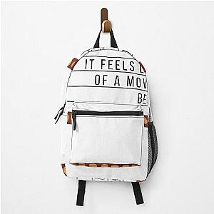 Ceilings Quote - Lizzy McAlpine (White Version) Backpack