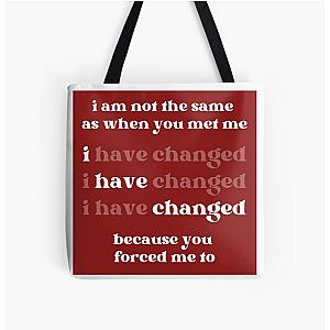 You Forced Lizzy McAlpine All Over Print Tote Bag