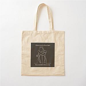 Broken glass and cotton tote