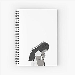 Apple pie Lizzy McAlpine Spiral Notebook