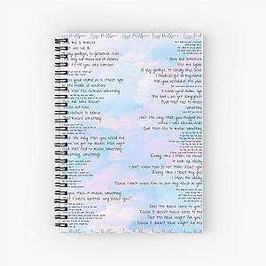 Lizzy McAlpine Lyric Collection Notebook
