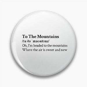 To The Mountains Lizzy McAlpine Aesthetic Quote Lyric