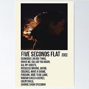 Five Seconds Flat Lizzy McAlpine Poster