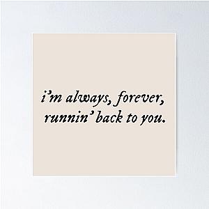 Spring Into Summer lyrics by Lizzy McAlpine I'm Always Forever running back to you Poster